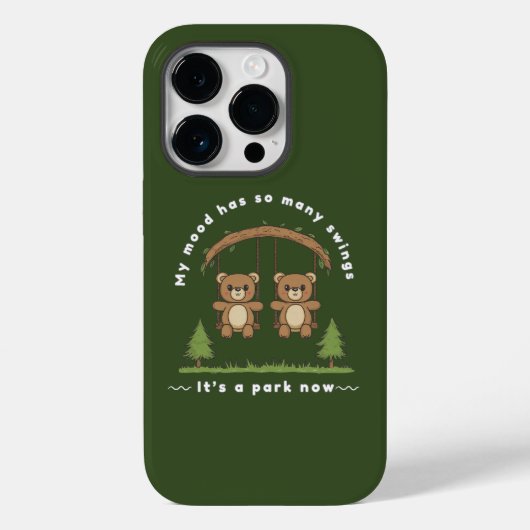 Niedliche Stimmung Case-Mate iPhone Hülle (Rückseite)