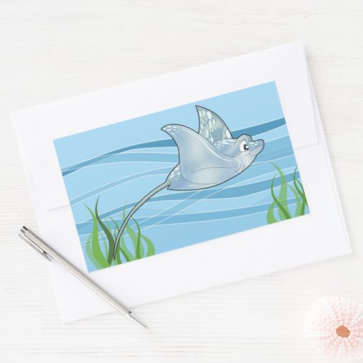 Niedliche Stingray Stickers (Umschlag)