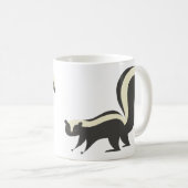Niedliche Stinktier-Tasse Kaffeetasse (VorderseiteRechts)