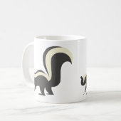 Niedliche Stinktier-Tasse Kaffeetasse (Vorderseite Links)