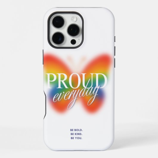 niedliche stolze Phonecase iPhone Hülle (Rückseite)