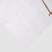 Niedliche Stork & Baby Moderne Babydusche Seidenpapier (Detail)