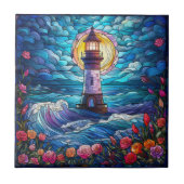 niedliche Strandfreunde Fliese (Vorderseite)