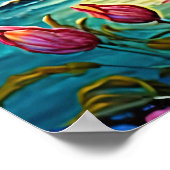 Niedliche Strandfreunde Poster (Ecke)