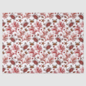 Niedliche Strandkrabbe-Party Seidenpapier (Vorderseite)