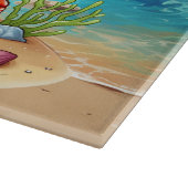 Niedliche Strandkrabbelfreunde Schneidebrett (Ecke)