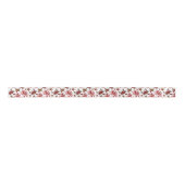 Niedliche Strandkrabben Muster gekachelt Party Ban Satinband (Vorderseite)