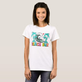 Niedliche Strandkunst T-Shirt (Vorne ganz)