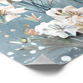 niedliche Strandlandschaft zur Veranschaulichung d Poster (Ecke)