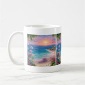 niedliche Strandliebhaber Kaffeetasse (Links)