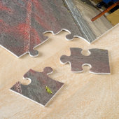 Niedliche Straße in Athen - Griechenland Puzzle (Seite)