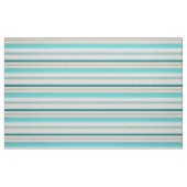 Niedliche Streifen aus Aqua Stoff (Fat Quarter (45,7 x 55,9 cm))