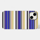 Niedliche Streifen Case-Mate iPhone Hülle (Rückseite (Horizontal))