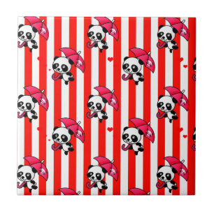 Niedliche Streifen Fliese