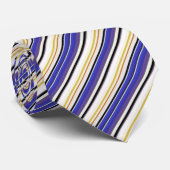 Niedliche Streifen Krawatte (Gerollt)