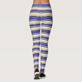 Niedliche Streifen Leggings (Rückseite)