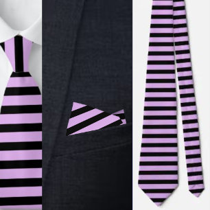 Niedliche Streifen Muster Necktie Krawatte