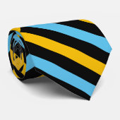 Niedliche Streifen Muster Necktie Krawatte (Gerollt)