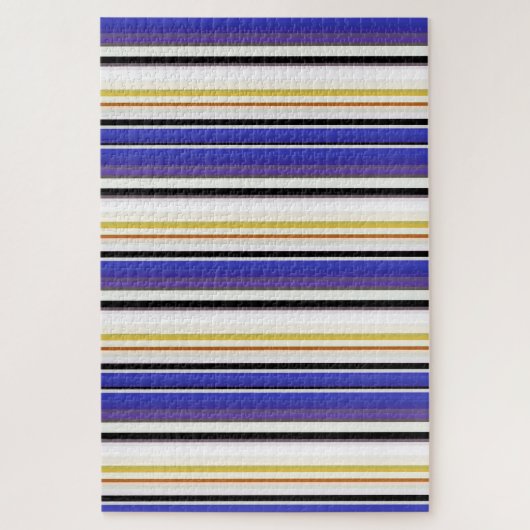 Niedliche Streifen Puzzle (Vertikal)