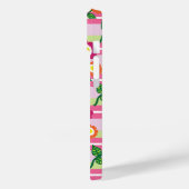 Niedliche Streifen und Blume iPhone 7 Fall Case-Mate iPhone Hülle (Rückseite / Links)
