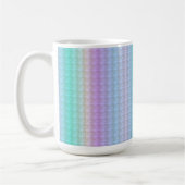 Niedliche Streifen und Polka Dot Muster Kaffeetasse (Links)
