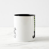 Niedliche Strumpf Stiefel, die Hexenmeisterschaft Zweifarbige Tasse (Mittel)