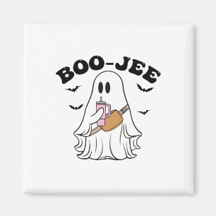 Niedliche Stylish Spooky Season Ghost Halloween Bo Magnet