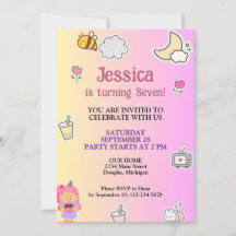 Niedliche Summer Birthday Party