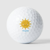 Niedliche Sun Golfball (Vorderseite)