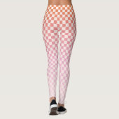 Niedliche Sunsel Pink Leggings (Rückseite)