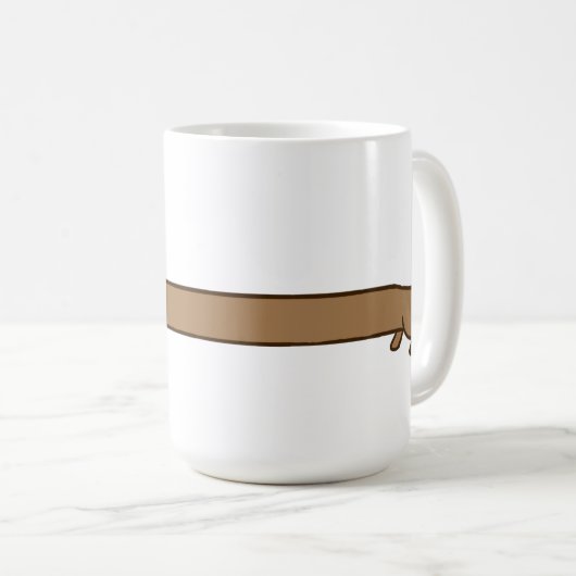 Niedliche Super Long Dackel Tasse (VorderseiteRechts)