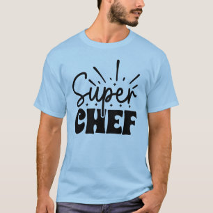 Niedliche Superstar-Koch-Kunst T-Shirt