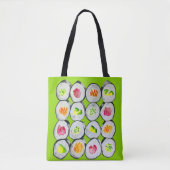 Niedliche Sushi-Illustration Tasche (Vorderseite)