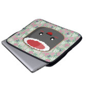 Niedliche Sushi Laptopschutzhülle (Vorne Knopf)