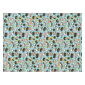 Niedliche Sushi-Zeichen| Kawaii Sushi Gemustert Tischdecke (Vorderseite (Horizontal))