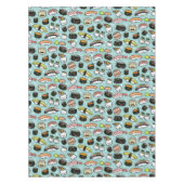 Niedliche Sushi-Zeichen| Kawaii Sushi Gemustert Tischdecke (Vorderseite)