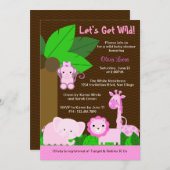 Niedliche süße einladung (Vorne/Hinten)