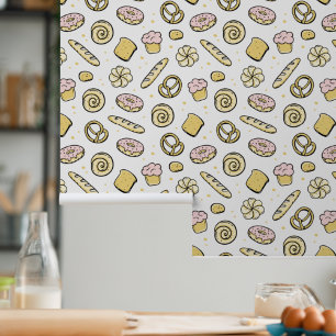 Niedliche süße Kuchen Donuts Backen Queen Pattern Tapete