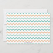 Niedliche Süße Meerjungfrau Geburtstag Unter Meer Einladung (Rückseite)