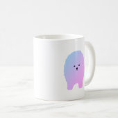 Niedliche, süße Spitz Hunde-Tasse Kaffeetasse (VorderseiteRechts)