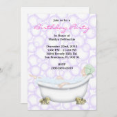 NIEDLICHE süße Wellness-Center-Bad-Massage u. Einladung (Vorne/Hinten)