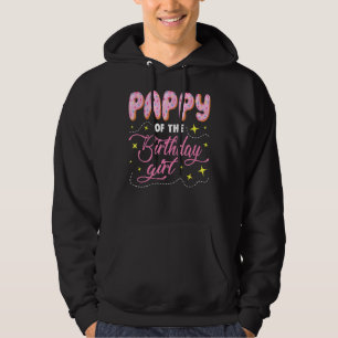 Niedliche Süßwurst Doughnut Pappy of the Birthday Hoodie