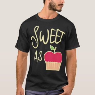 Niedliche Sweet As Apple Pie Koch Tiere Geburtstag T-Shirt