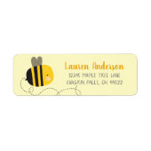 Niedliche Sweet Yellow Bee Kawaii Babydusche Ansch (Vorne)