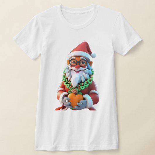 Niedliche T - Shirt der Weihnachtsmannschaft (Ablage )