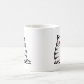 Niedliche Tabby Cat - Kawaii Kitty für Katzenliebh Kaffeetasse (Mittel)