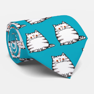 Niedliche Tabby Cat - Kawaii Kitty für Katzenliebh Krawatte