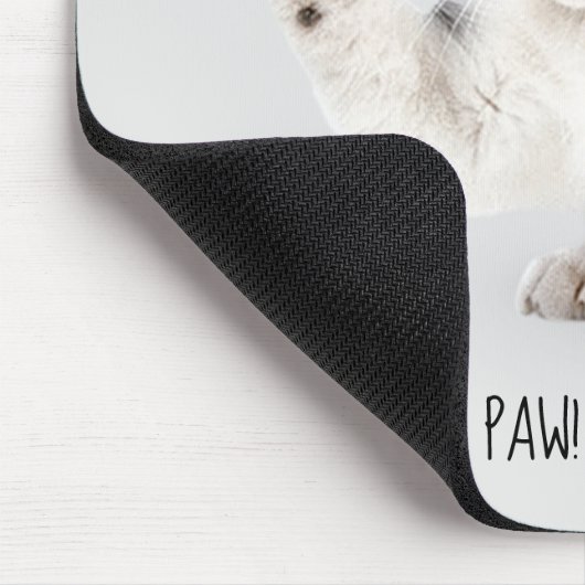 niedliche Tablet-Katze Mousepad (Ecke)