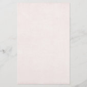 Niedliche Tablettenkatze mit Herz Briefpapier (Rückseite)