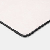 Niedliche Tablettenkatze mit Herz-Monogramm Schreibtischunterlage (Ecke)